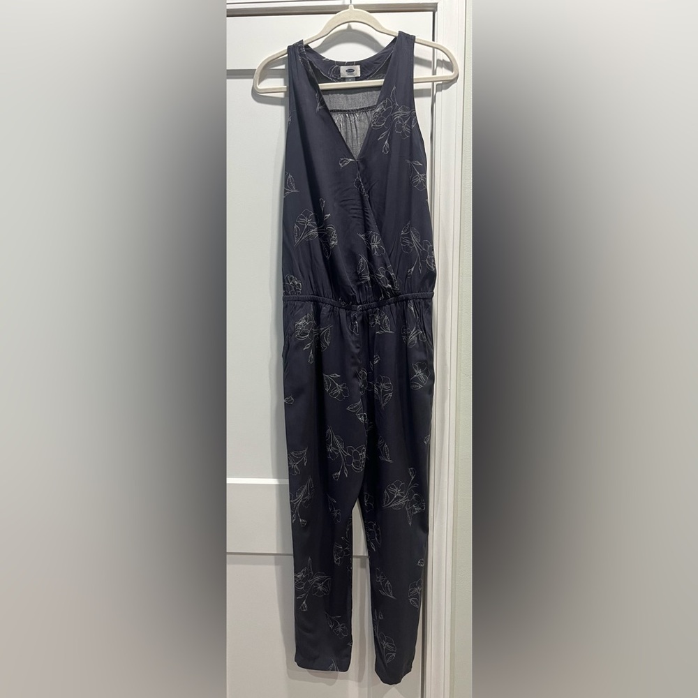 Old Navy Jumpsuit with Floral Pattern